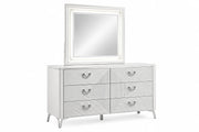 Sophie Modern White Dresser