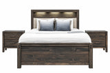 Stella 3 Piece Package – Queen Panel Bed & Nightstands