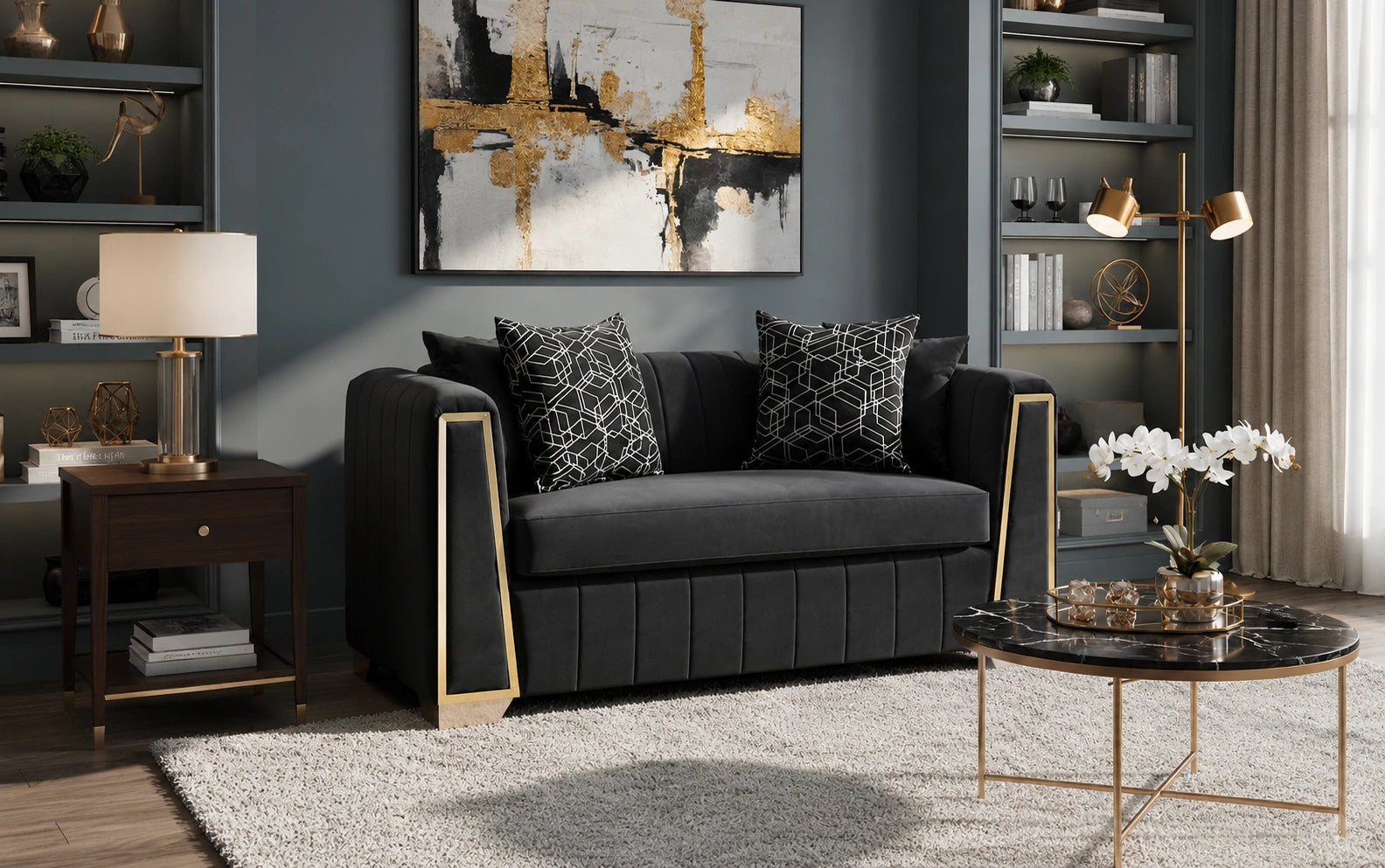 Sydney Luxe Loveseat