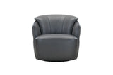 Jasper Swivel Chair - Gravel