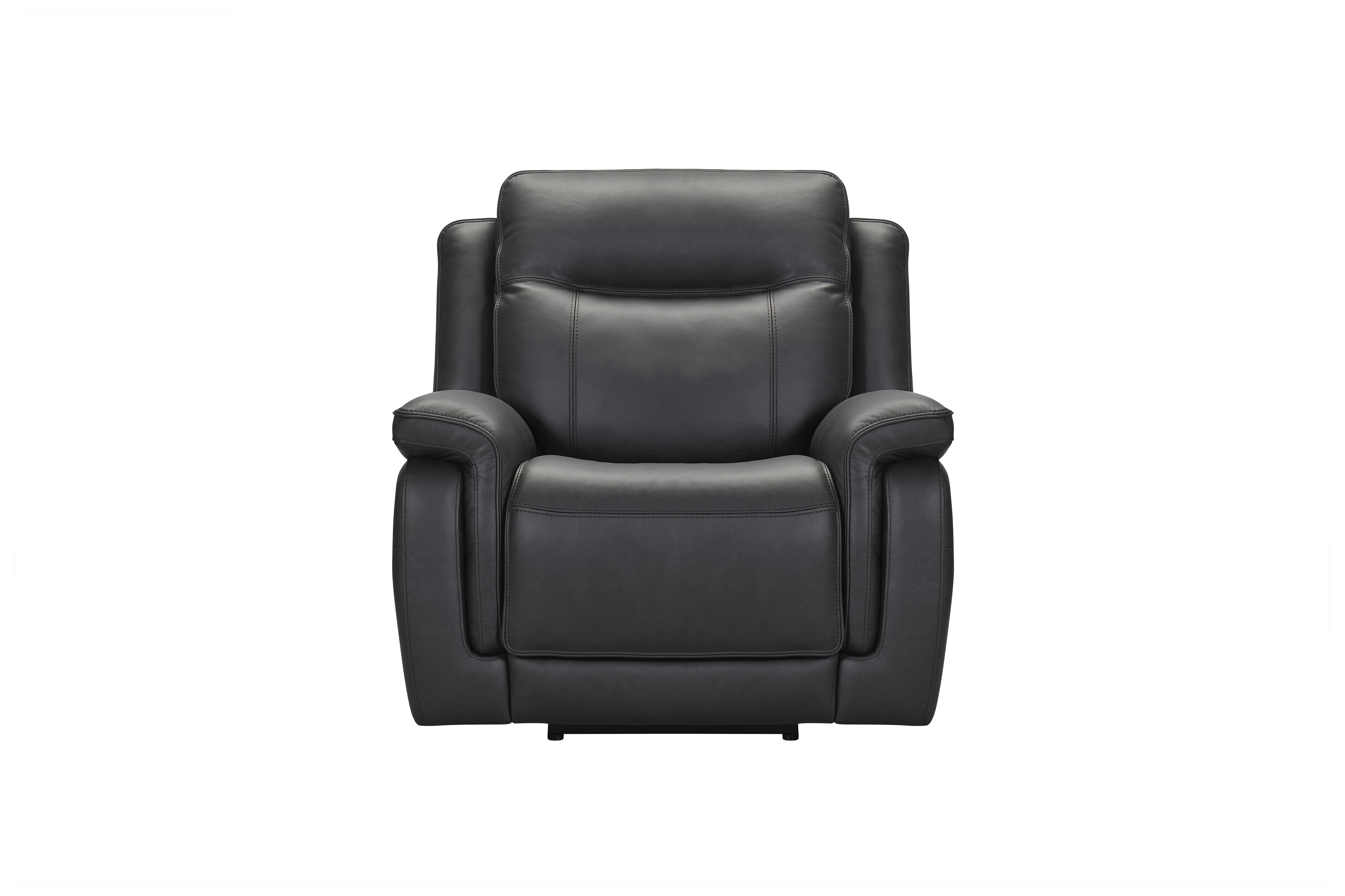 Cassie Leather Reclining Chair with Power Headrest and Zero Gravity Recliner