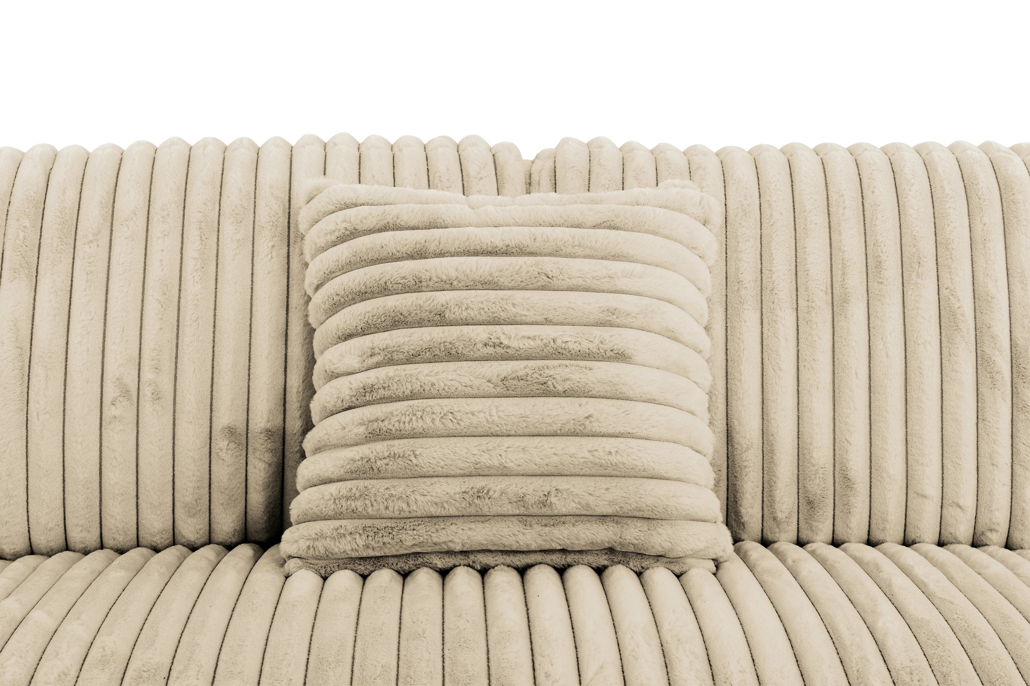 Tadley Media Sleeper – Beige Sectional