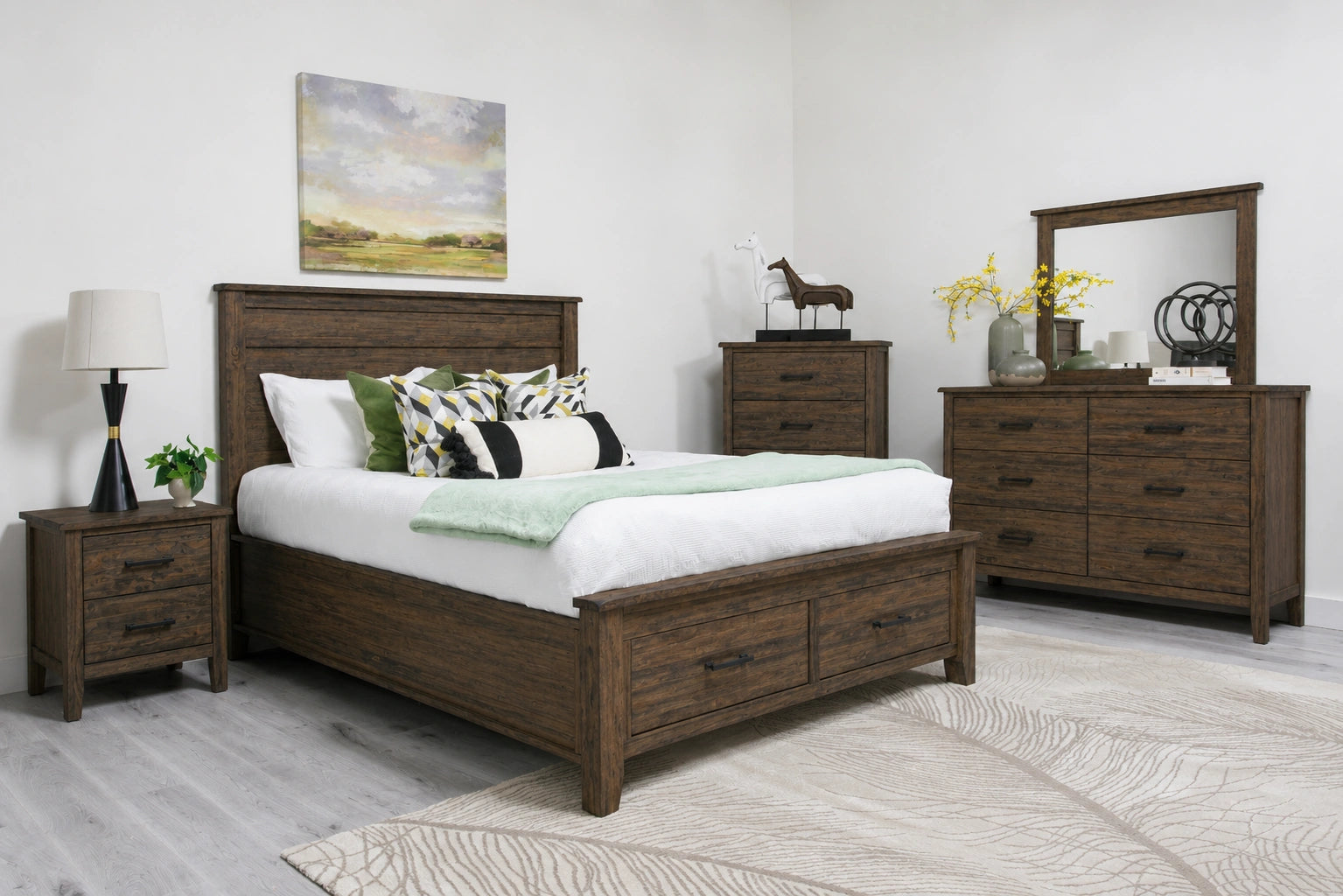 Harlow Queen Storage Bed