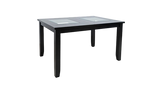 Urban Icon Black Rectangular Dining Table