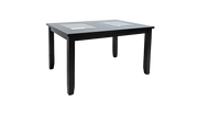 Urban Icon Black Rectangular Dining Table