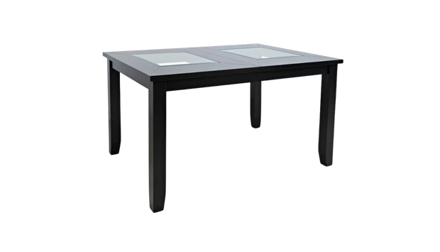 Urban Icon Black Rectangular Dining Table
