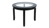 Urban Icon Black Round Dining Table