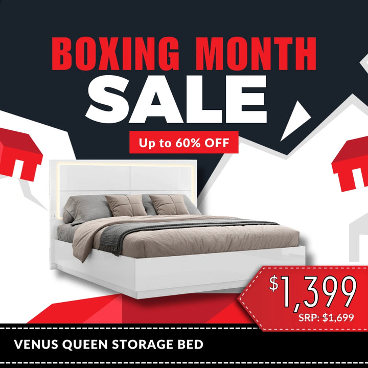 Venus Queen Storage Bed