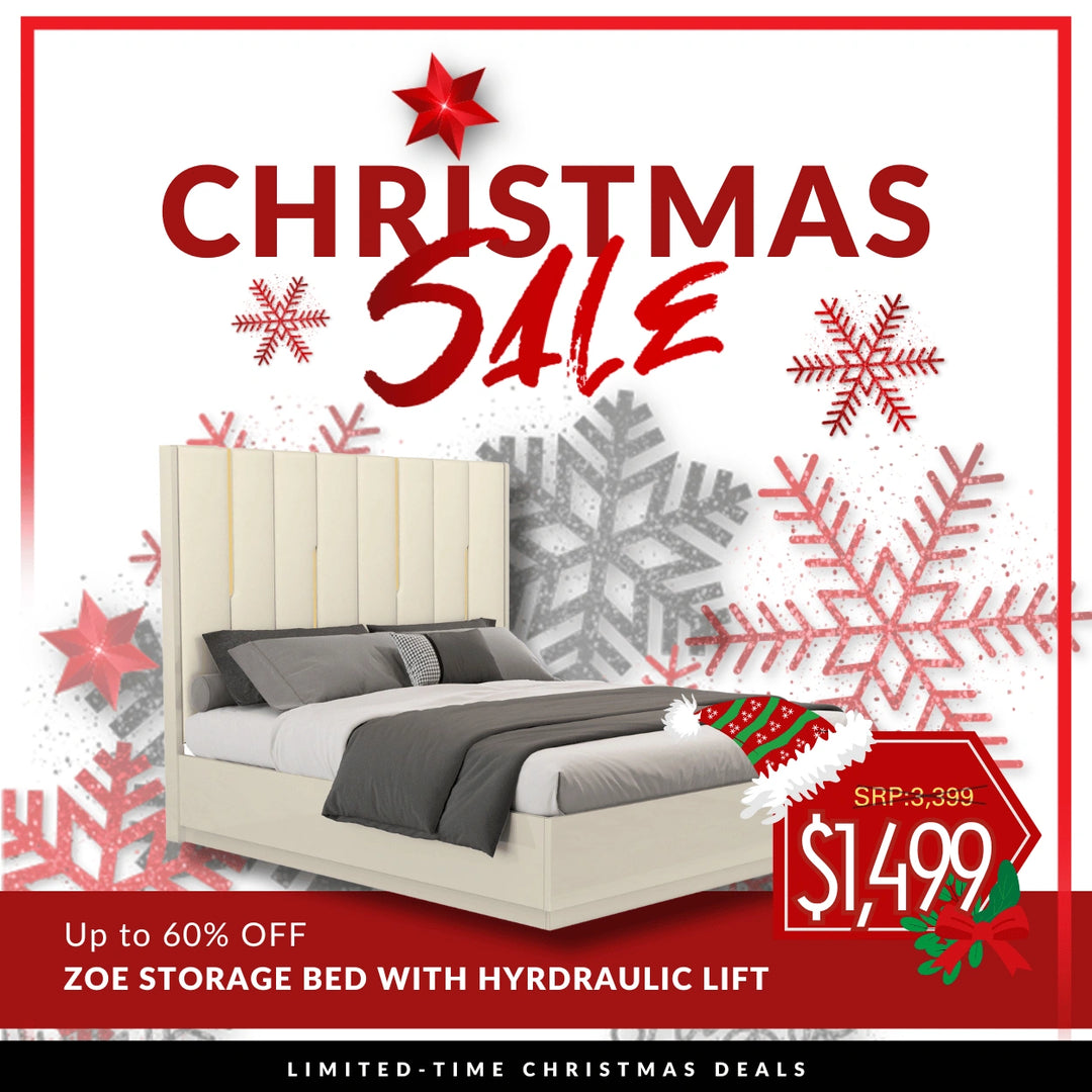 Zoe Storage bed with Hyrdraulic lift