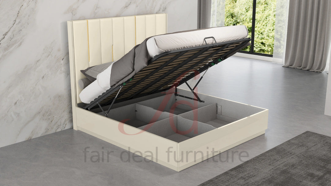Zoe Storage bed with Hyrdraulic lift