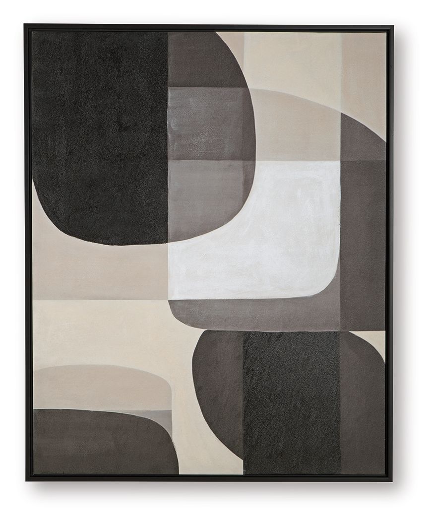 Kesleigh - Wall Art - Black / White