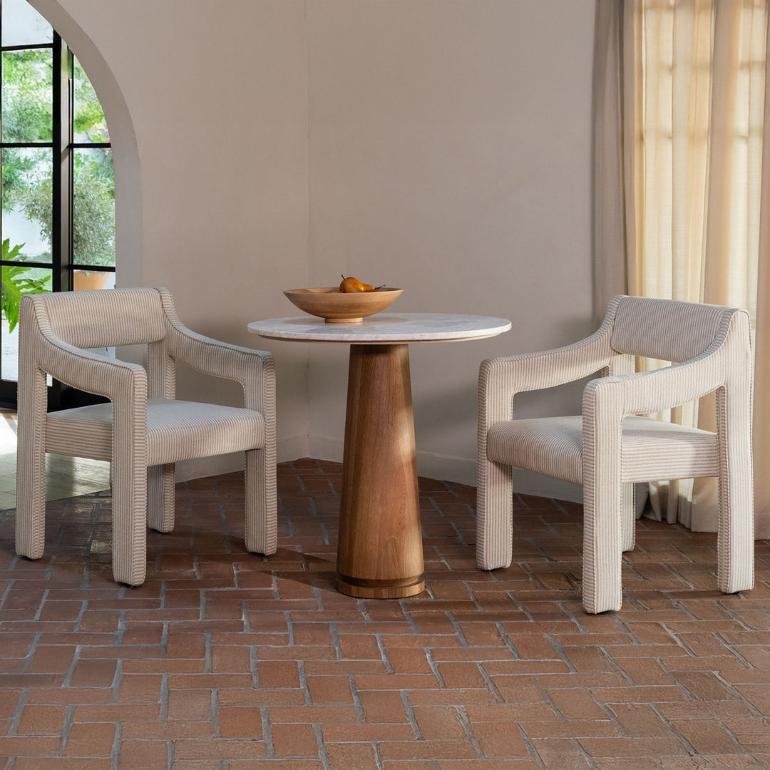 Elise - Dining Chair - Stripe Multicolor