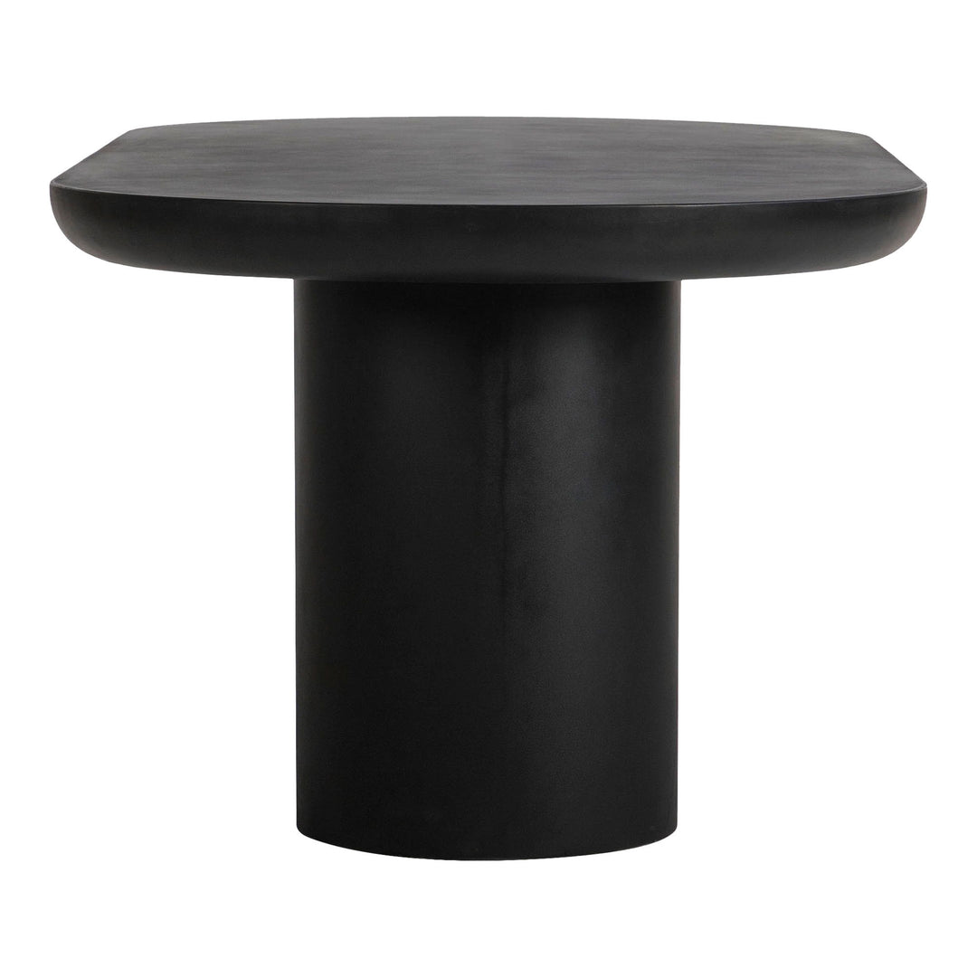Rocca - Cement Dining Table - Black