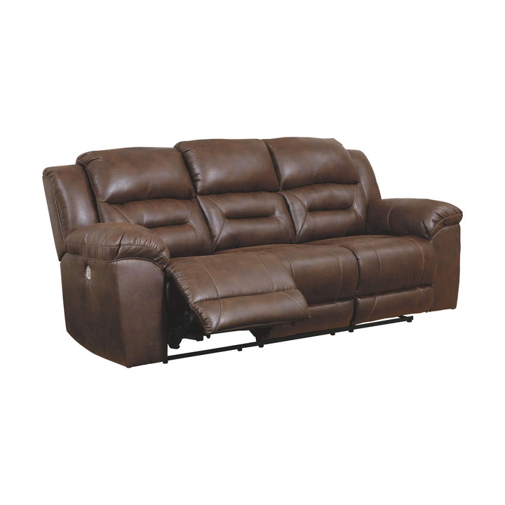 Ashley 3990487 Stoneland - Chocolate - Reclining Power Sofa
