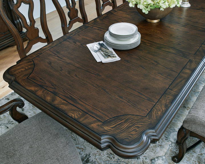 Maylee - Dark Brown - Dining Extension Table