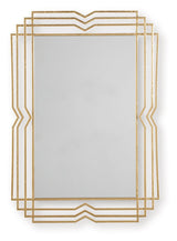 Claybrook - Accent Mirror - Gold Finish