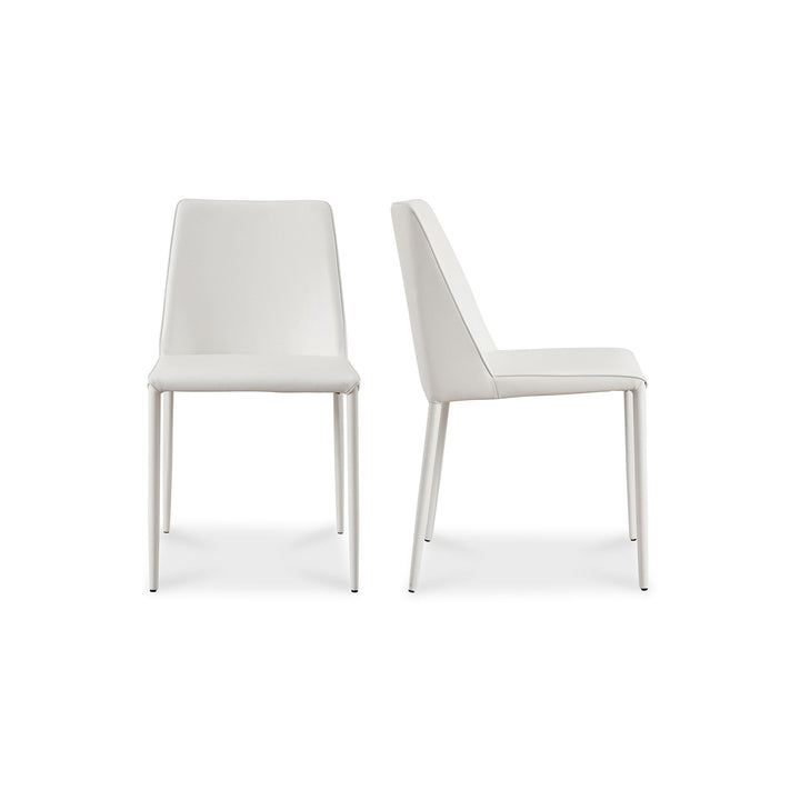 Nora - Dining Chair Vegan Leather (Set of 2) - White