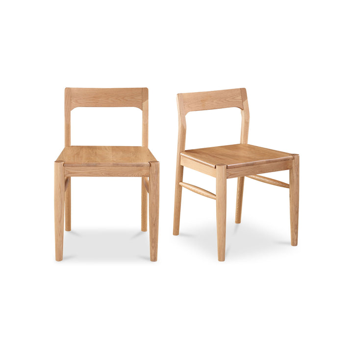 Owing - Dining Chair (Set of 2) - Natural Oak