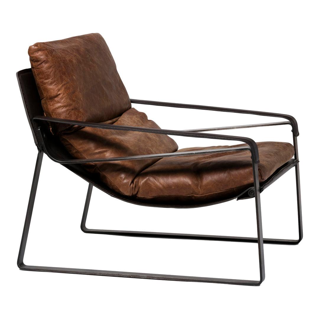 Connor - Club Chair - Light Brown