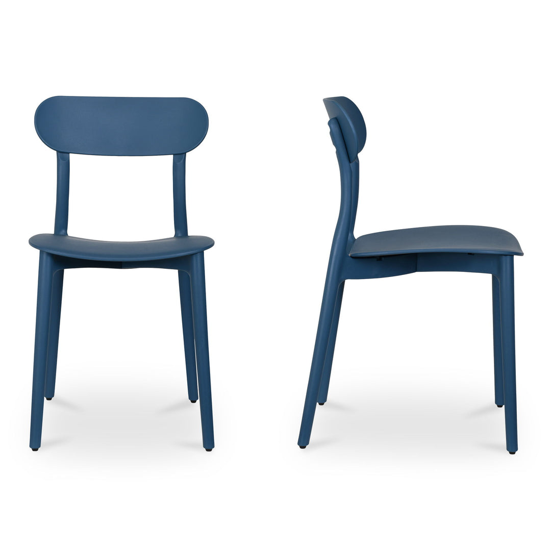 Kent - Outdoor Dining Chair (Set of 2) - Navy