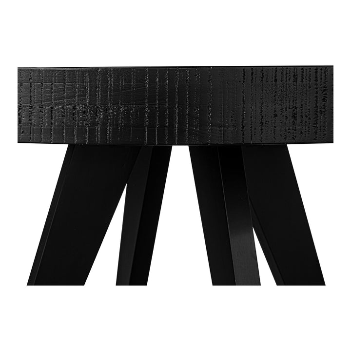 Parq - Round Dining Table - Black