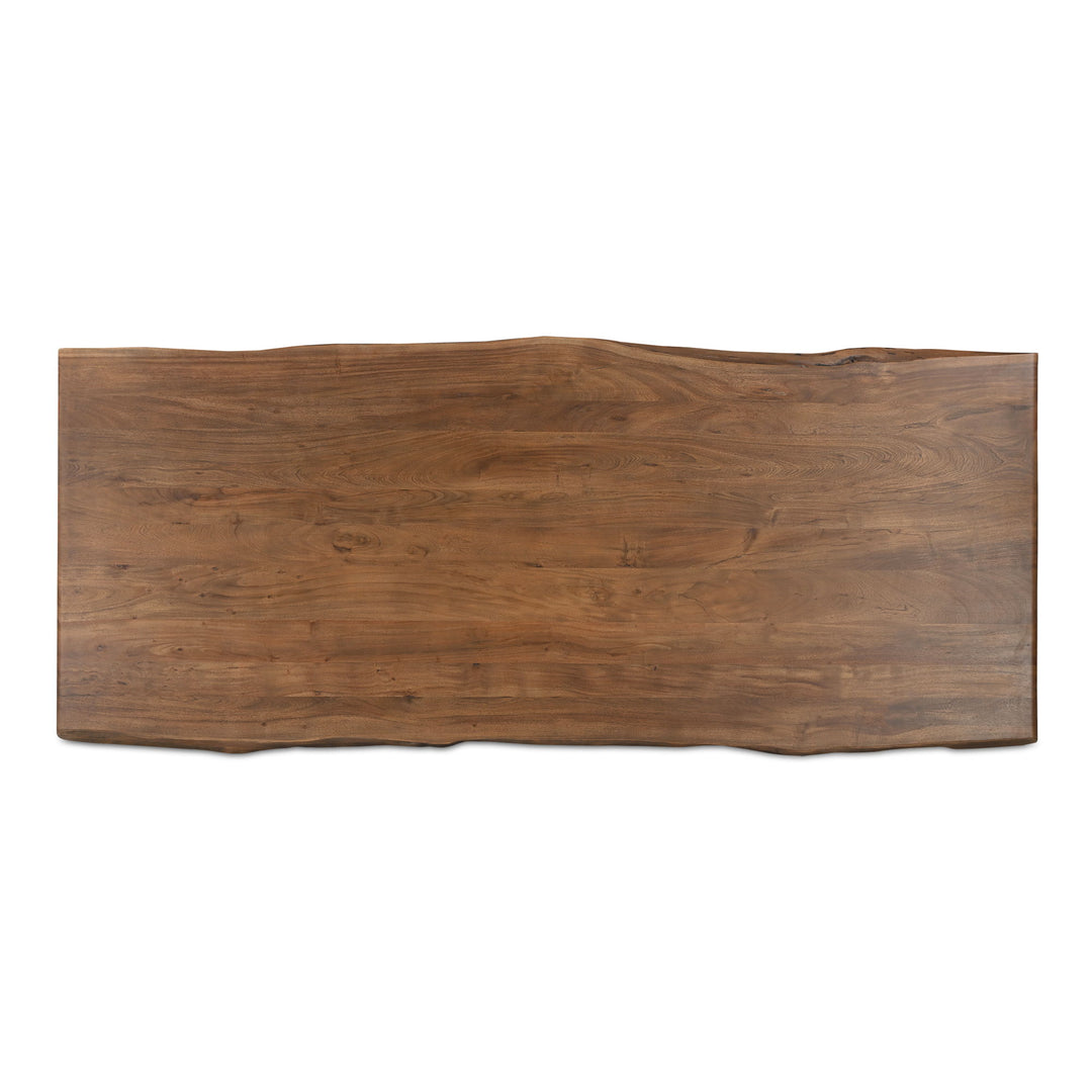 Lila - Large Dining Table - Brown