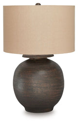Carlenbury - Metal Table Lamp - Antique Brown