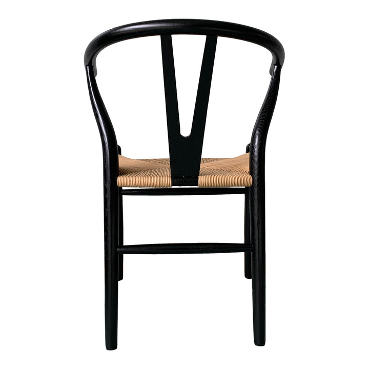 Ventana - Dining Chair (Set of 2) - Black / Natural