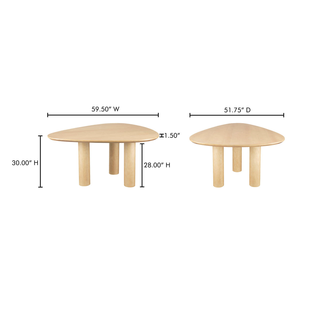 Finley - Dining Table - Oak Stained