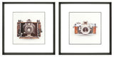 Dirkgrove - Wall Art Set (Set of 2) - Black / White / Brown