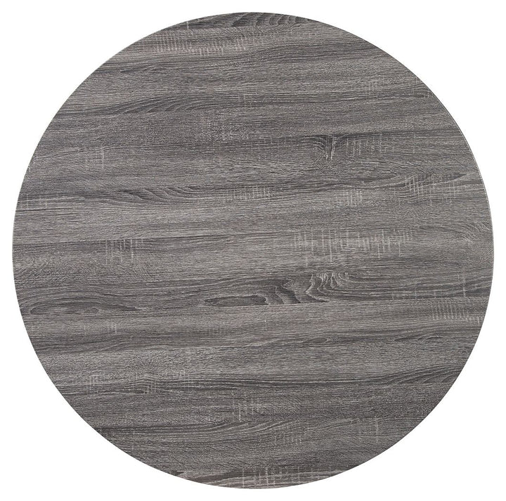 Centiar - Black / Gray - Round Dining Room Table