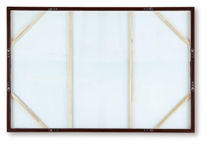 Gatesford - Wall Art - Blue / White / Tan