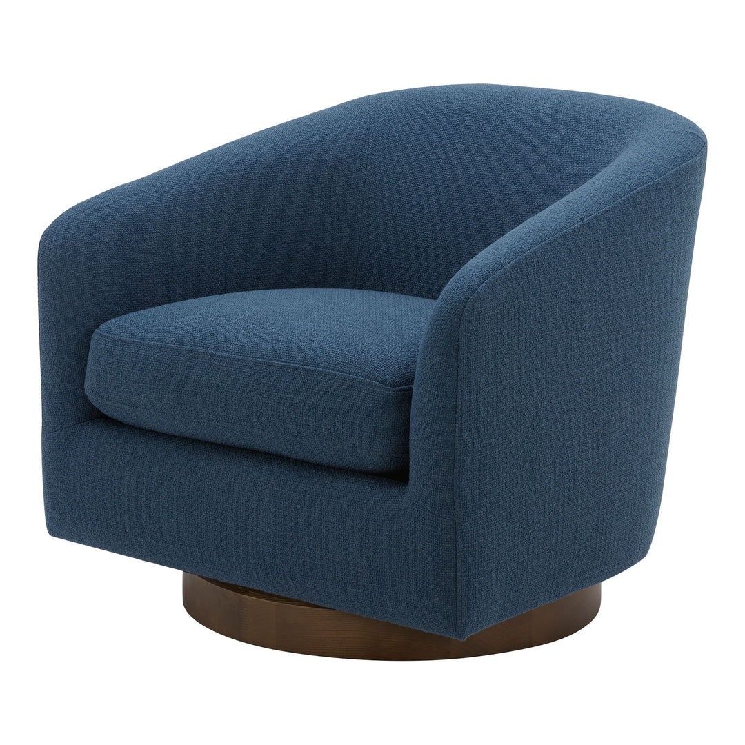 Oscy - Swivel Chair - Blue