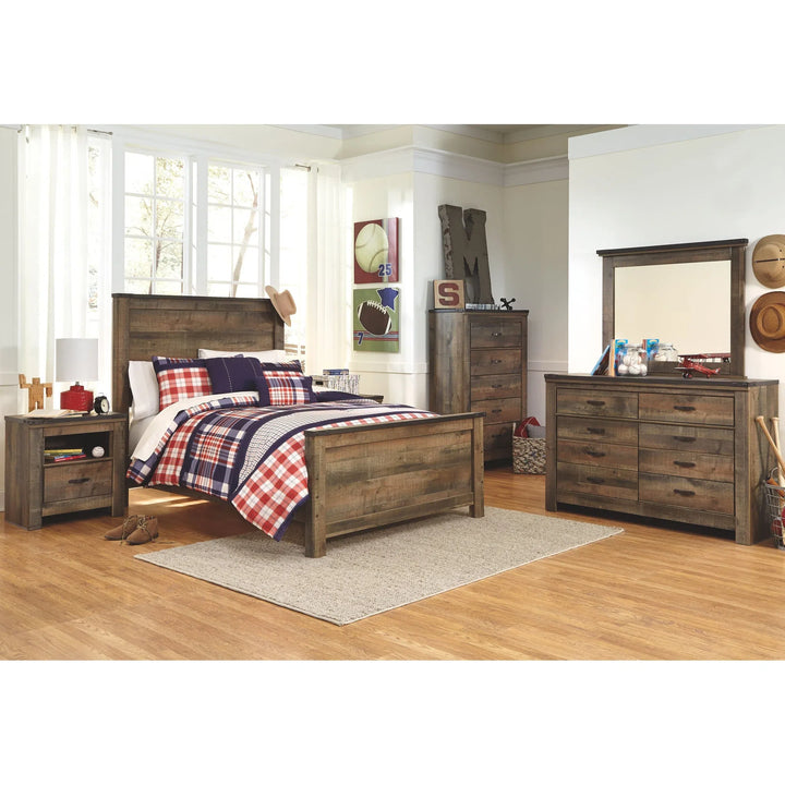 Ashley B446/87/84/86 Trinell - Brown - Full Panel Bed