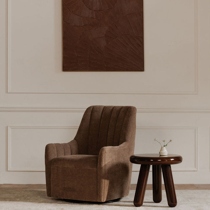 Bowie - Swivel Chair - Cool Brown