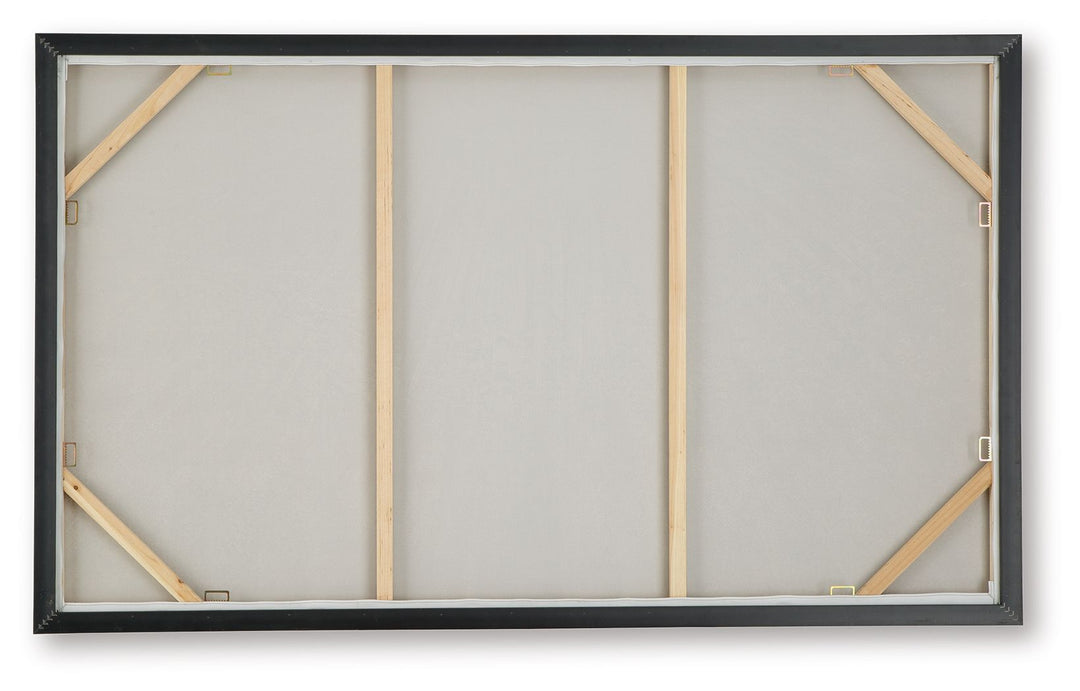 Waldard - Wall Art - Gray / Taupe / White