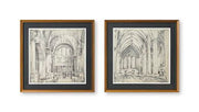 Downyard - Wall Art Set (Set of 2) - Black / Beige