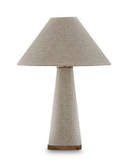 Dellridge - Metal Table Lamp - Light Beige