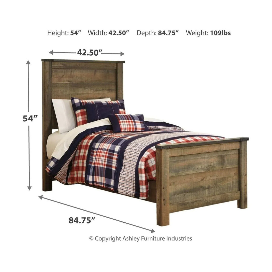 Ashley B446/53/52/83 Trinell - Brown - Twin Panel Bed
