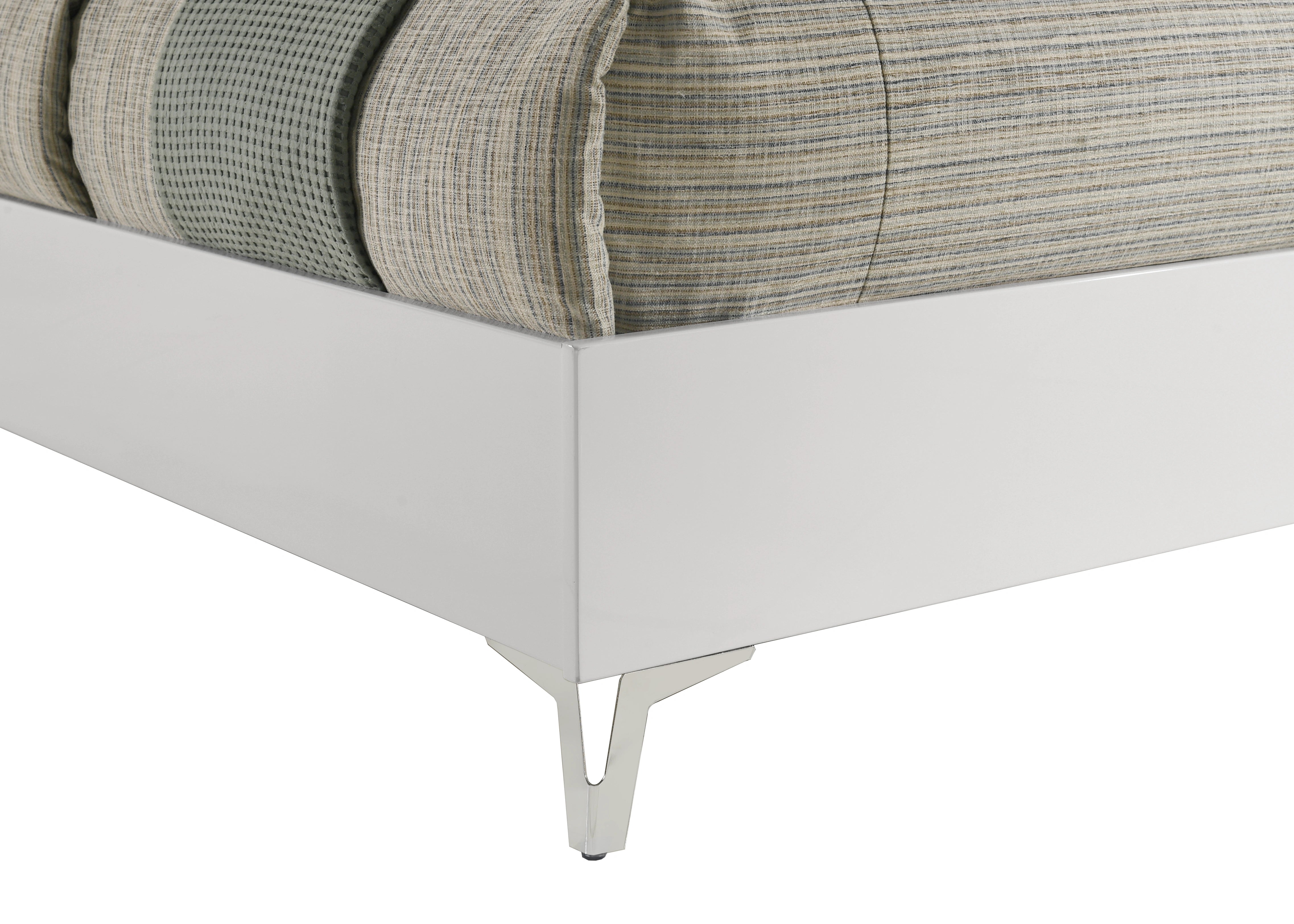 Sophie Modern White Bed