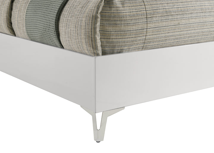 Sophie Modern White Bed