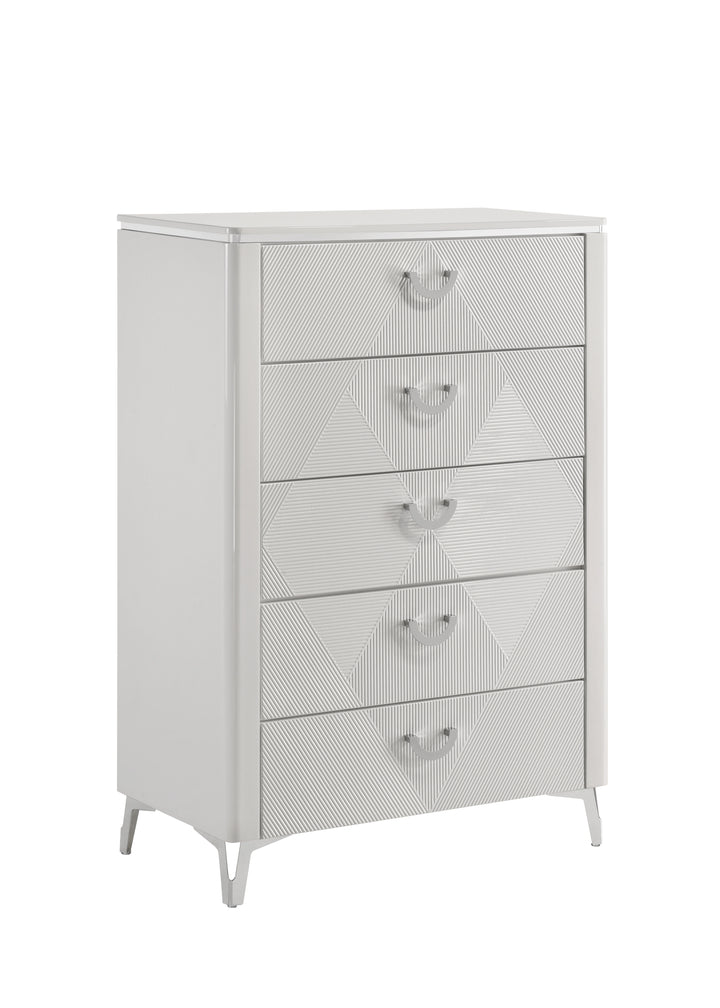 Sophie Modern White Chest