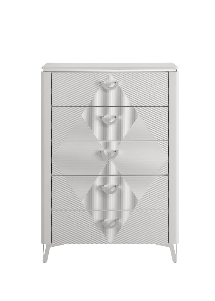 Sophie Modern White Chest