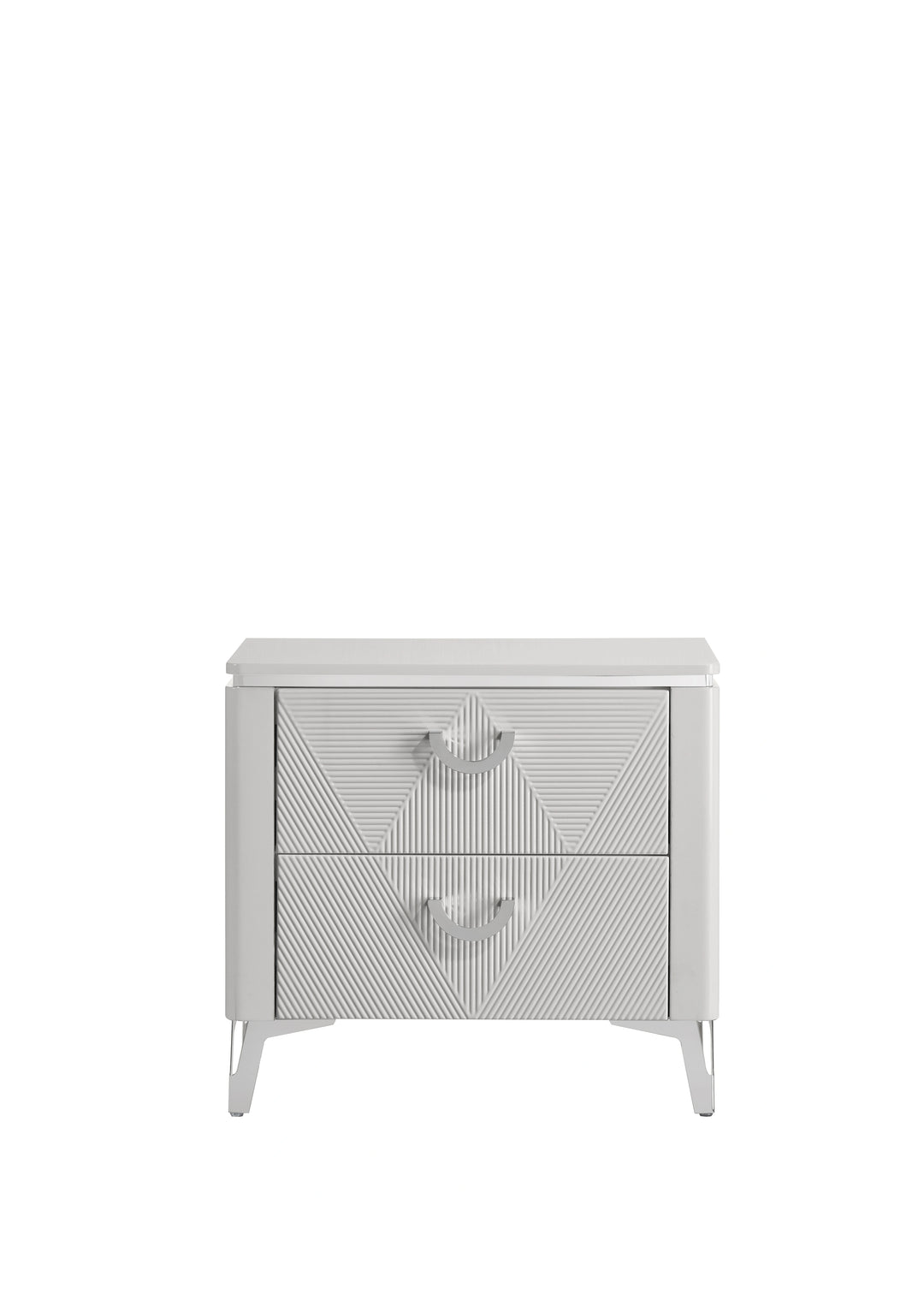 Sophie Modern White Nightstand