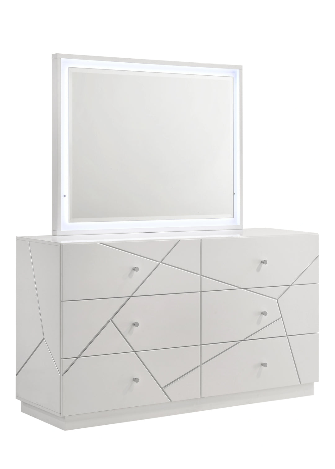 Grace Modern White Dresser