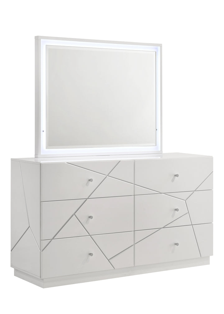 Grace Modern White Dresser