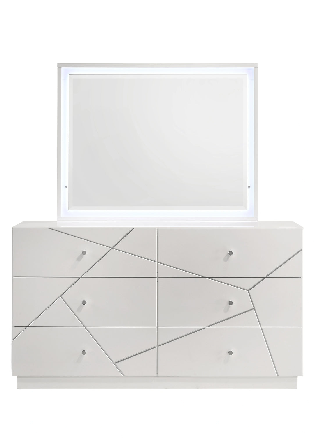 Grace Modern White Dresser