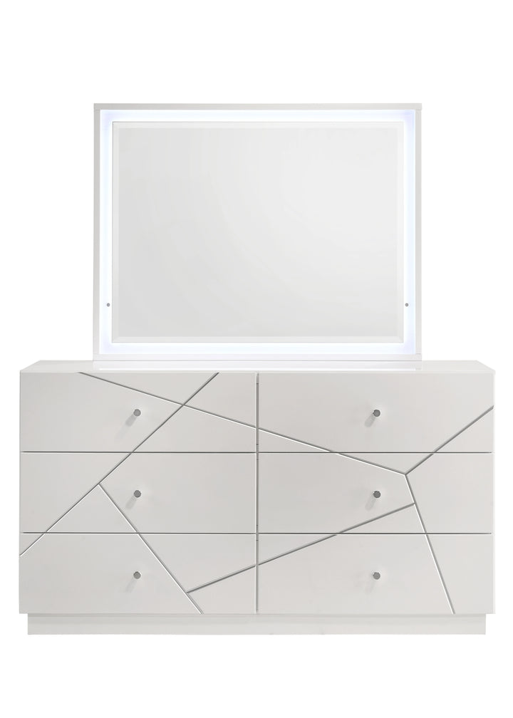 Grace Modern White Dresser