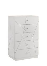 Grace Modern White Chest