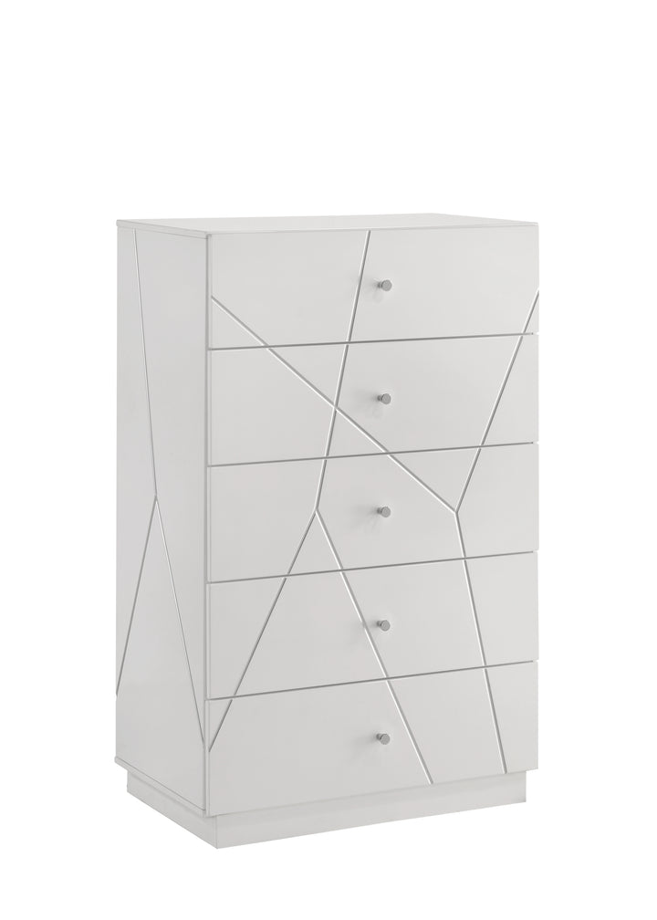Grace Modern White Chest